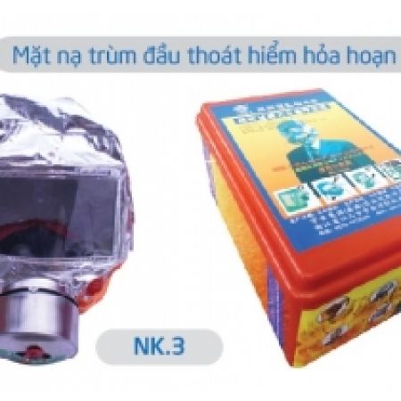 Mặt nạ trùm đầu thoát hiểm hỏa hoạn.